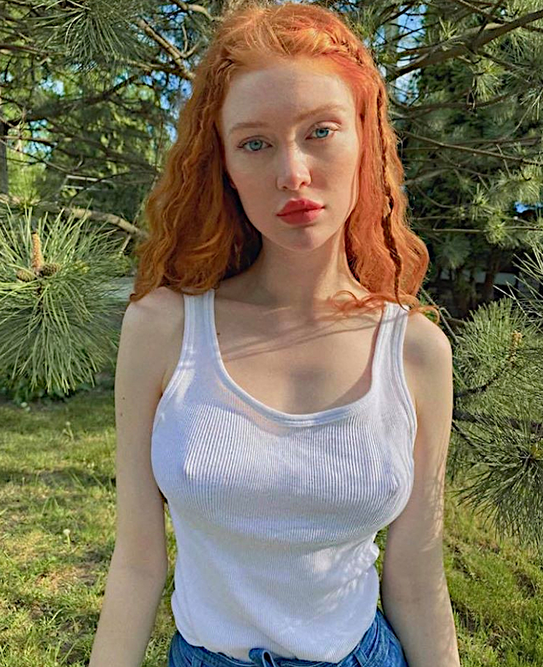 year old horny girl friend playing with herself #blueeyes #celtic #cutegirl #freckles #kissable #lolita #nn #nonnude #outdoors #pale #paleskin #reddress #redhair #redhead #sexyteen
