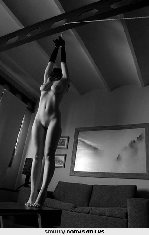 rub your cock against ass in yoga pants joi #tiptoes #armsoverhead #extended #handcuf #hanging #boundage #slim #perfectbody #greattits #BlackAndWhite #submissive #bdsm #doll #waiting